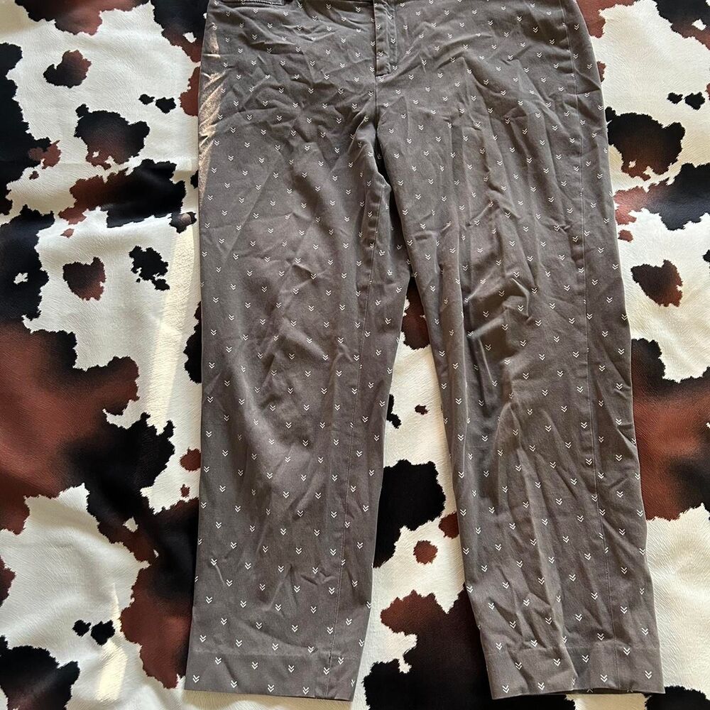 Banana-republic Women's Grey and Brown Trousers